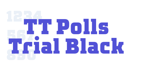 TT Polls Trial Black-font-download