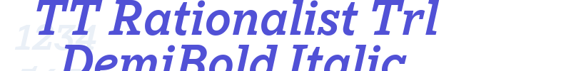 TT Rationalist Trl DemiBold Italic-font