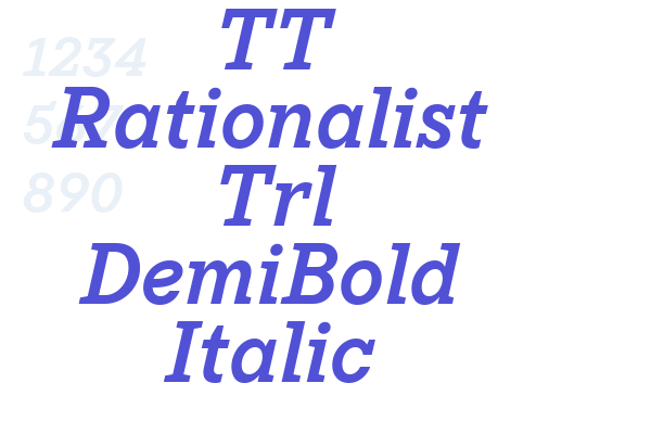 TT Rationalist Trl DemiBold Italic