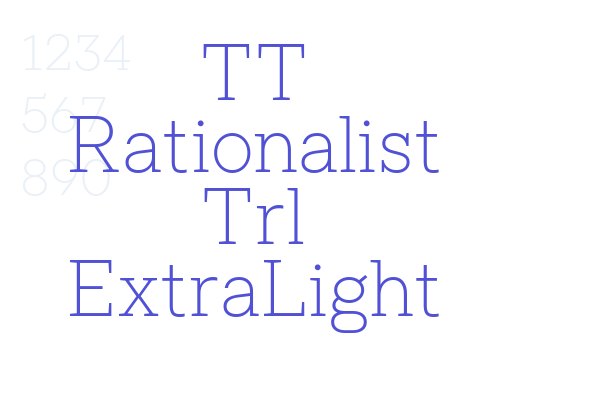 TT Rationalist Trl ExtraLight