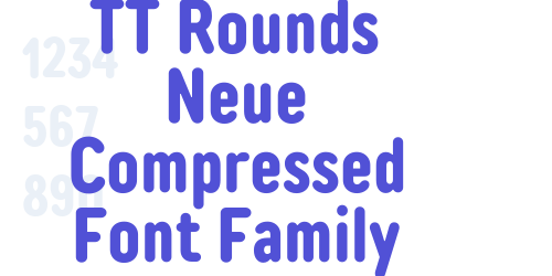 TT Rounds Neue Compressed Font Family-font-download