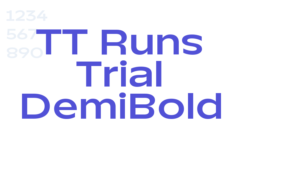 TT Runs Trial DemiBold-font-download