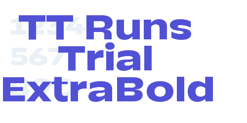 TT Runs Trial ExtraBold-font-download