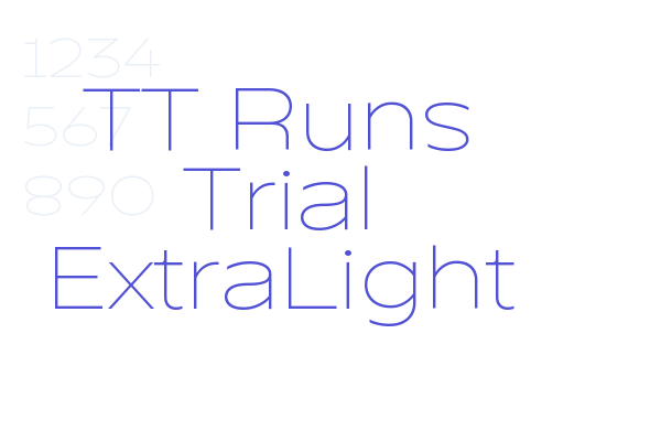 TT Runs Trial ExtraLight