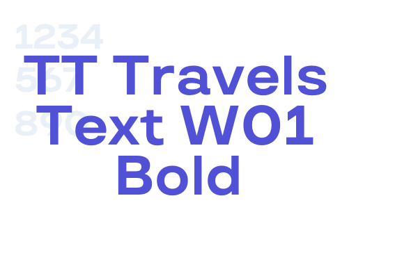 TT Travels Text W01 Bold