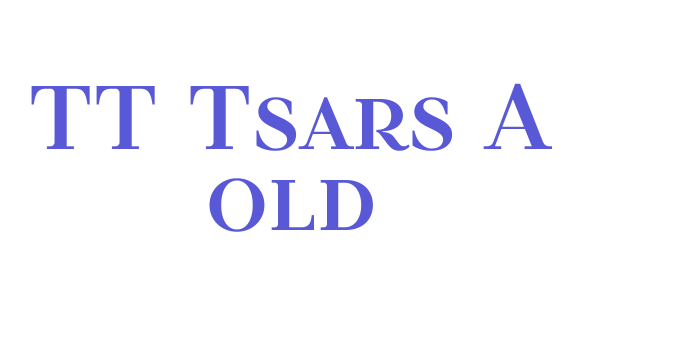 TT Tsars A Bold Font Download