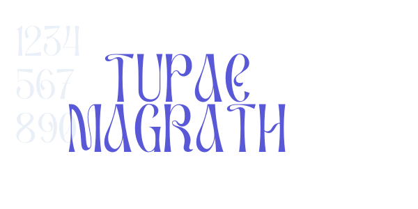 TUPAC MAGRATH font free