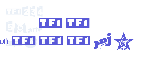 TV FRANCE font