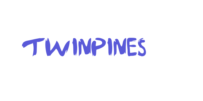 TWINPINES Font Download