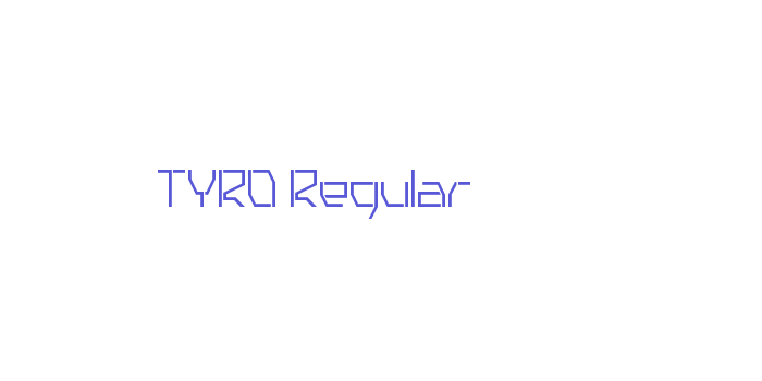 TYRO Regular Font Download