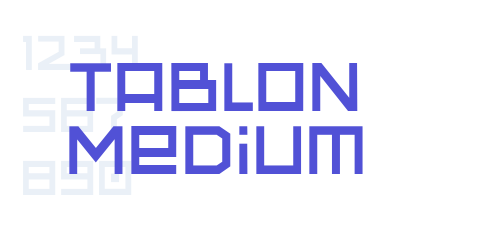 Tablon Medium-font-download