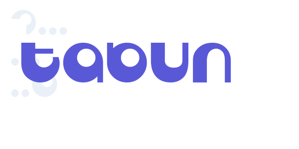 Tabun font free