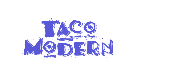 Taco Modern Font Download