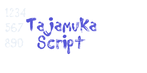 Tajamuka Script font free