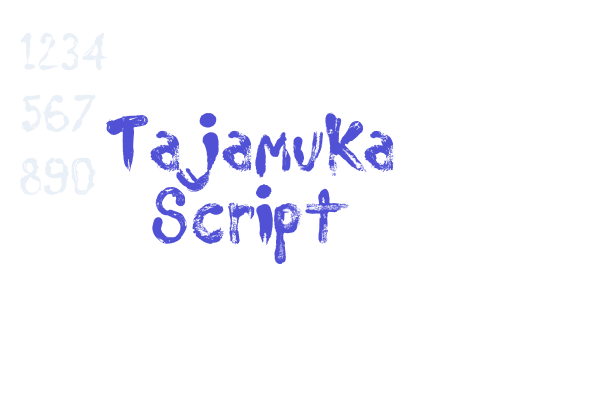 Tajamuka Script Font Download