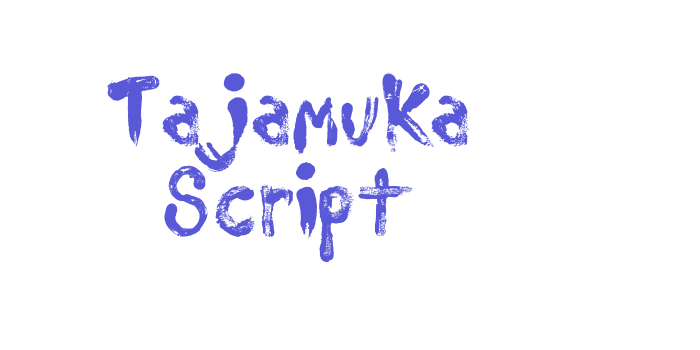 Tajamuka Script Font