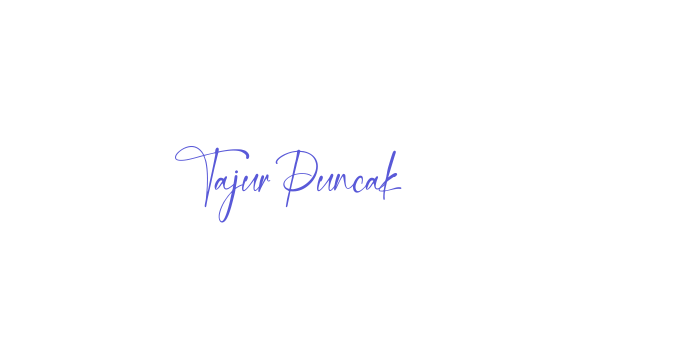 Tajur Puncak Font Download