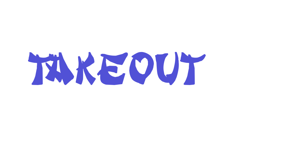 Takeout-font-download