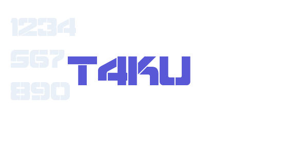 Taku font