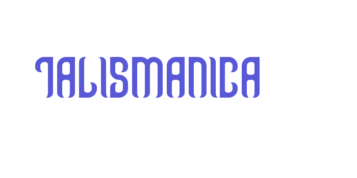 Talismanica Font