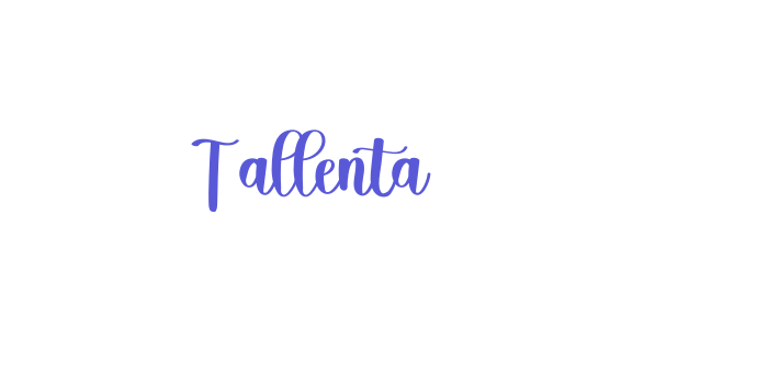 Tallenta Font Download