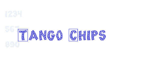 Tango Chips font