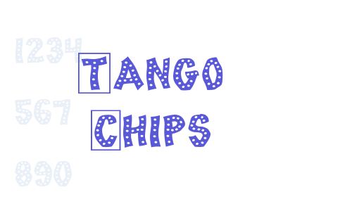 Tango Chips Font Download