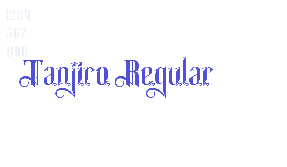 Tanjiro-Regular-font-download