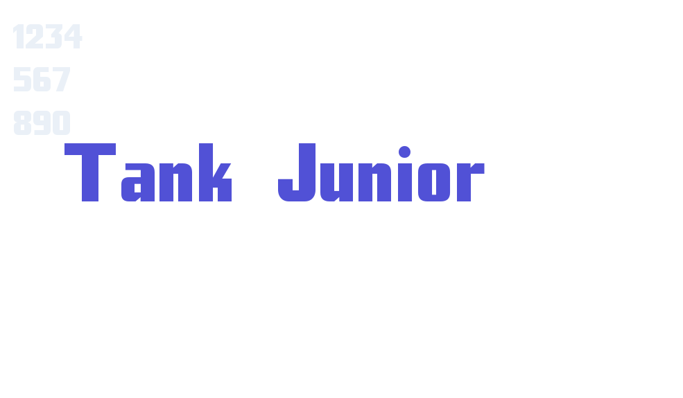 Tank Junior-font-download