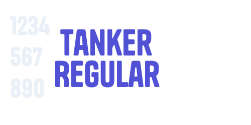 Tanker Regular-font-download