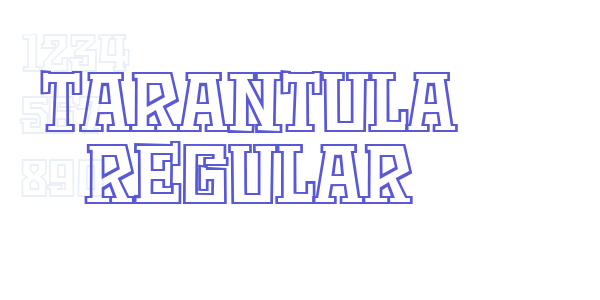 Tarantula Regular font free