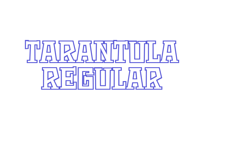 Tarantula Regular Font