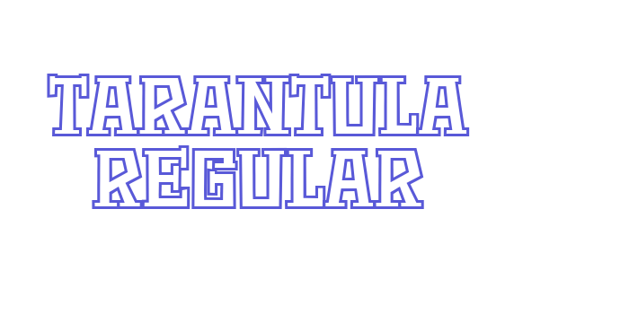 Tarantula Regular Font Download