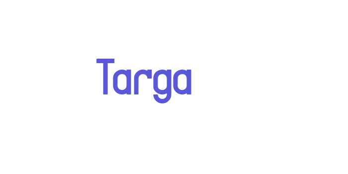 Targa Font Download