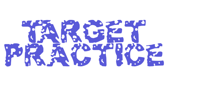 Target Practice Font Download