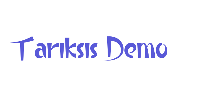 Tariksis Demo Font Download