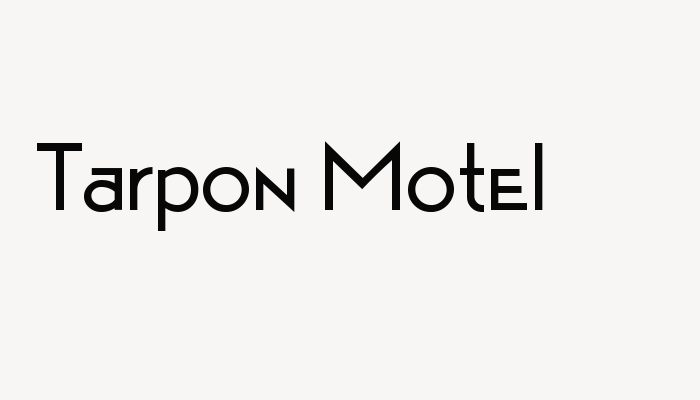 Tarpon Motel font download