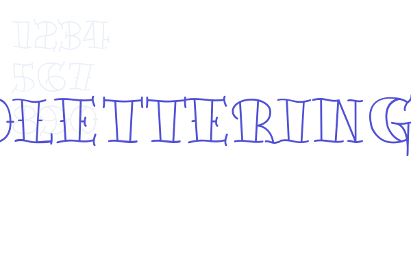 TattooLetteringOpen Font Download