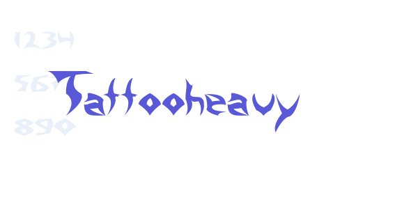 Tattooheavy font