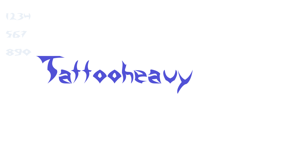 Tattooheavy-font-download