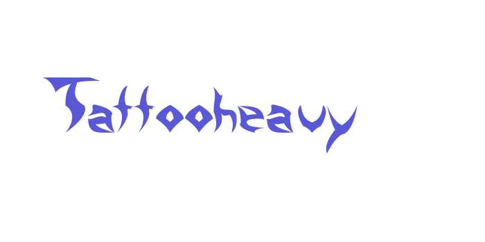 Tattooheavy Font