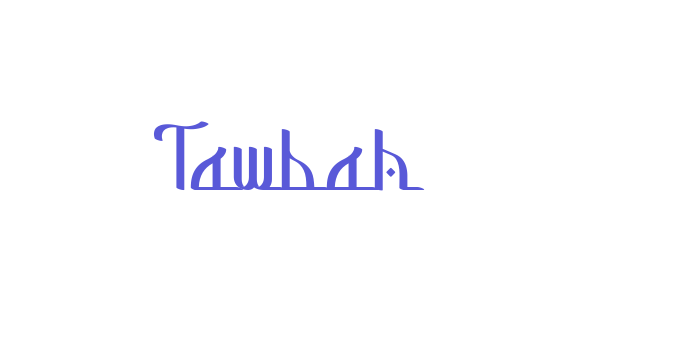 Tawbah Font Download