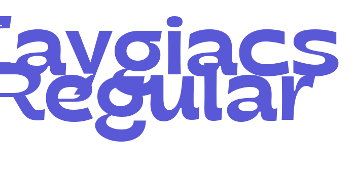 Taygiacs Regular Font