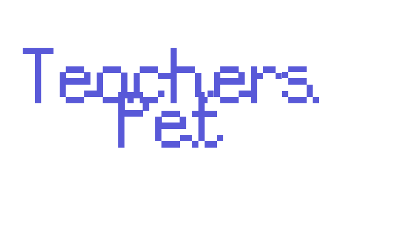 Teachers Pet Font