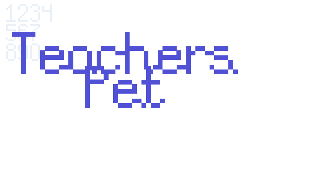 Teachers Pet-font-download