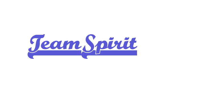 TeamSpirit Font Download