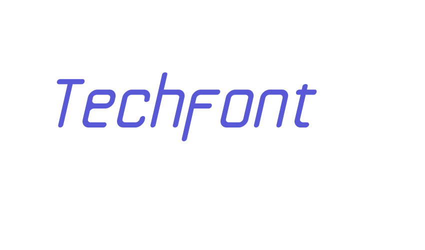 Techfont Font Download