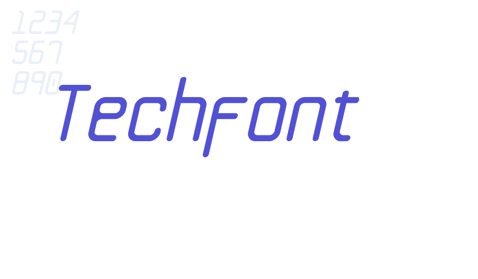 Techfont-font-download