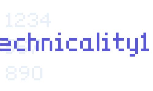 Technicality1 Font Download