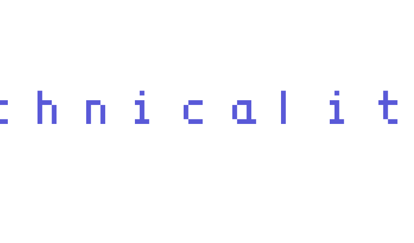 Technicality Font